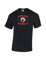 Jackson County HS Baseball Curve - Cotton T-Shirt