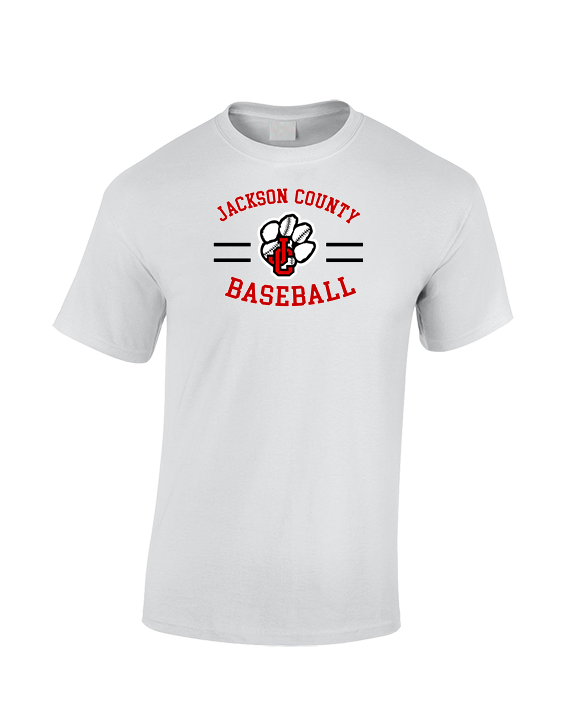 Jackson County HS Baseball Curve - Cotton T-Shirt