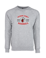 Jackson County HS Baseball Curve - Crewneck Sweatshirt