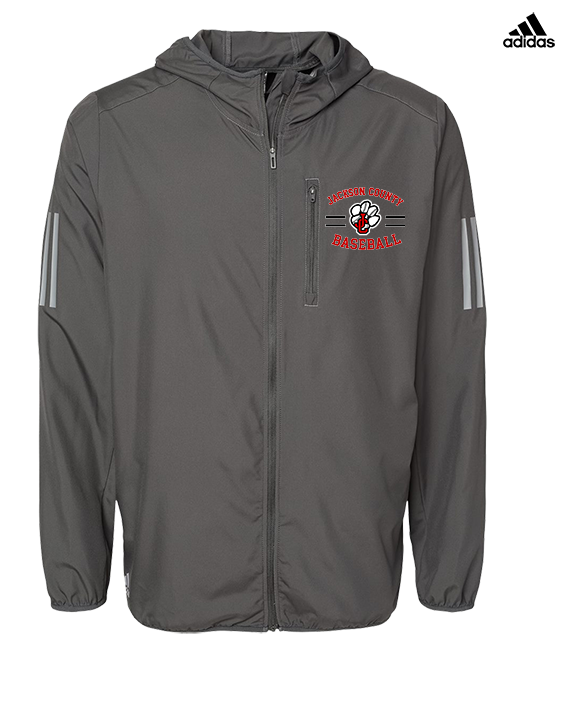 Jackson County HS Baseball Curve - Mens Adidas Full Zip Jacket