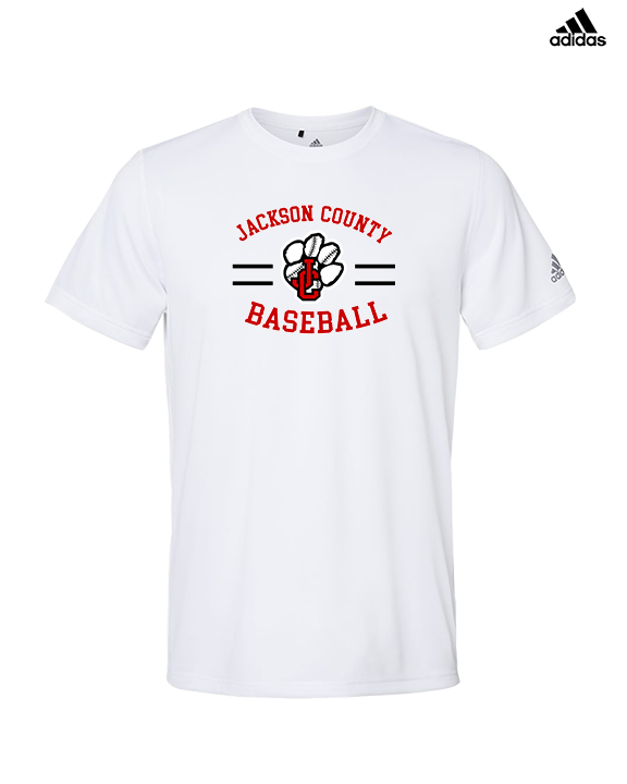 Jackson County HS Baseball Curve - Mens Adidas Performance Shirt