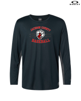 Jackson County HS Baseball Curve - Mens Oakley Longsleeve