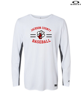 Jackson County HS Baseball Curve - Mens Oakley Longsleeve