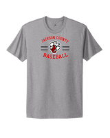 Jackson County HS Baseball Curve - Mens Select Cotton T-Shirt