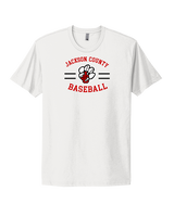 Jackson County HS Baseball Curve - Mens Select Cotton T-Shirt
