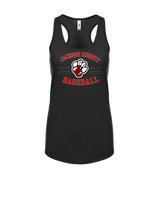 Jackson County HS Baseball Curve - Womens Tank Top