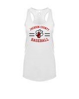 Jackson County HS Baseball Curve - Womens Tank Top