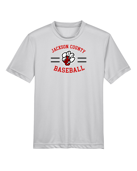 Jackson County HS Baseball Curve - Youth Performance Shirt