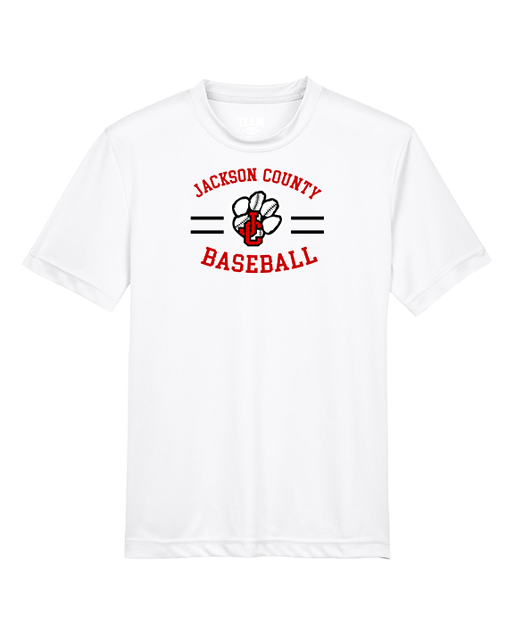 Jackson County HS Baseball Curve - Youth Performance Shirt