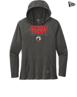 Jackson County HS Baseball Keen - New Era Tri-Blend Hoodie