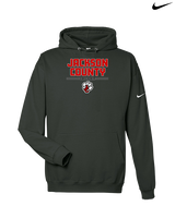 Jackson County HS Baseball Keen - Nike Club Fleece Hoodie