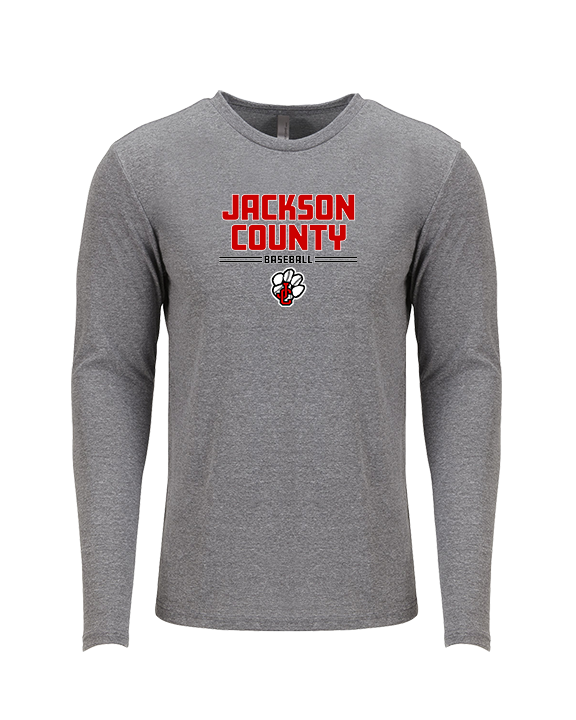 Jackson County HS Baseball Keen - Tri-Blend Long Sleeve