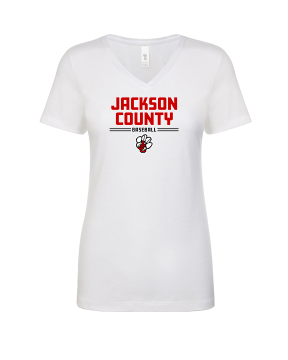 Jackson County HS Baseball Keen - Womens Vneck