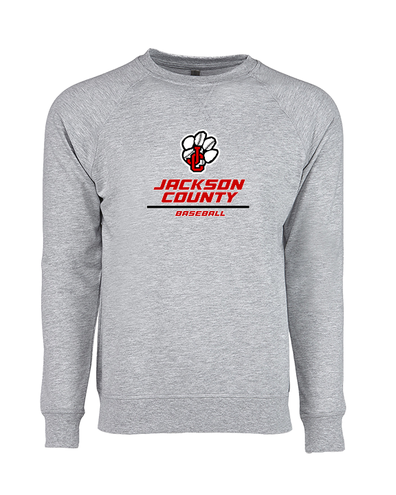 Jackson County HS Baseball Split - Crewneck Sweatshirt