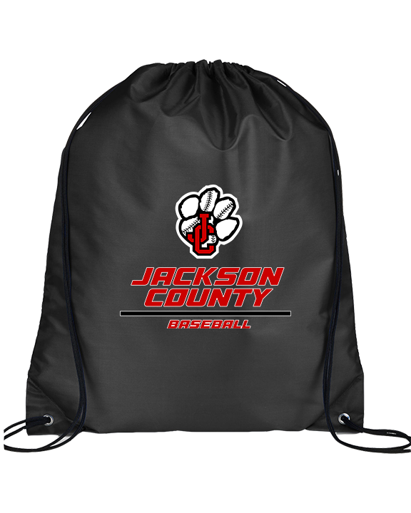 Jackson County HS Baseball Split - Drawstring Bag
