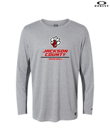 Jackson County HS Baseball Split - Mens Oakley Longsleeve