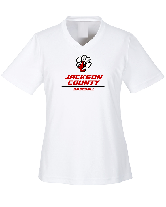 Jackson County HS Baseball Split - Womens Performance Shirt