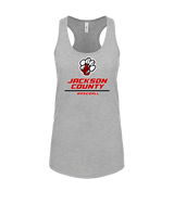 Jackson County HS Baseball Split - Womens Tank Top