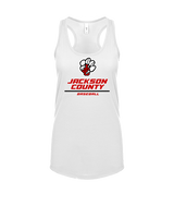 Jackson County HS Baseball Split - Womens Tank Top
