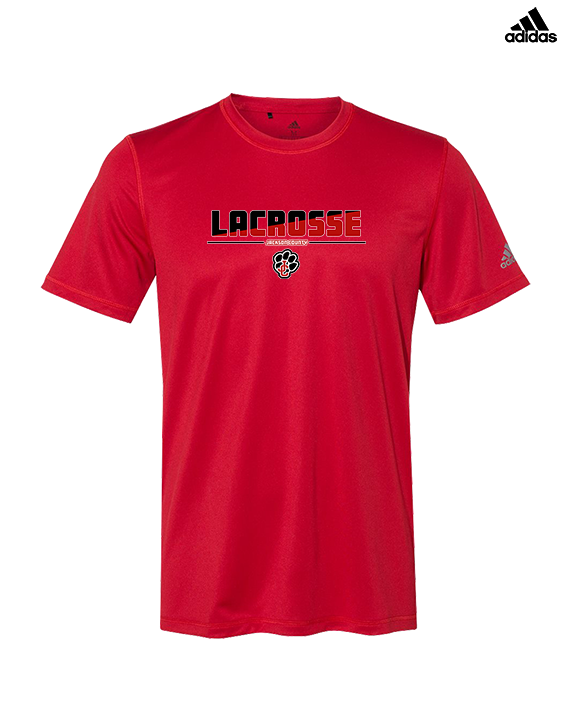 Jackson County HS Boys Lacrosse Cut - Mens Adidas Performance Shirt