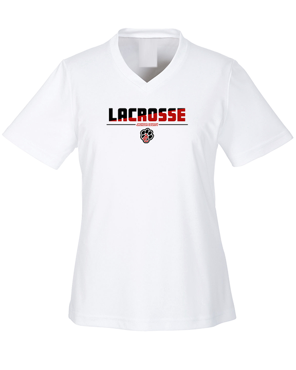 Jackson County HS Boys Lacrosse Cut - Womens Performance Shirt