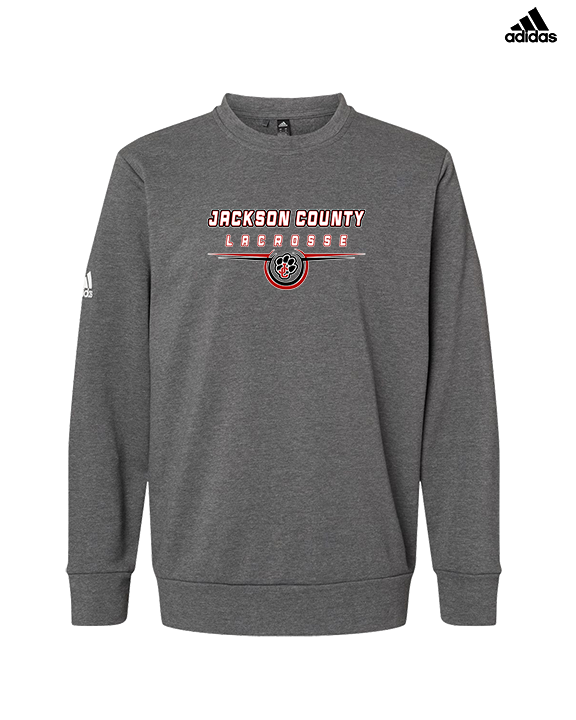 Jackson County HS Boys Lacrosse Design - Mens Adidas Crewneck