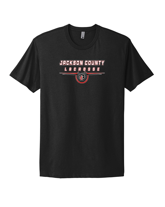 Jackson County HS Boys Lacrosse Design - Mens Select Cotton T-Shirt