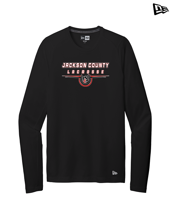 Jackson County HS Boys Lacrosse Design - New Era Performance Long Sleeve