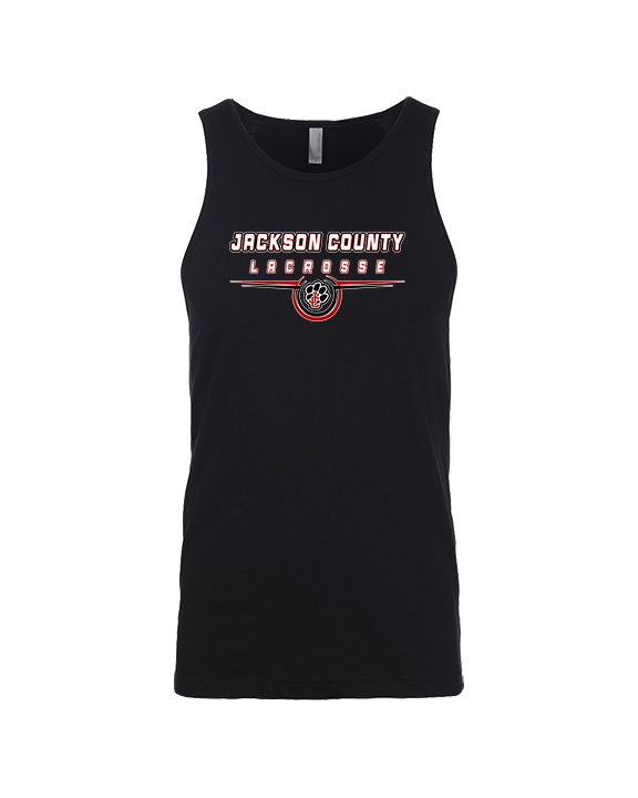 Jackson County HS Boys Lacrosse Design - Tank Top