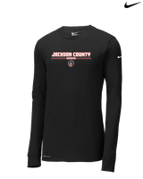 Jackson County HS Boys Lacrosse Keen - Mens Nike Longsleeve
