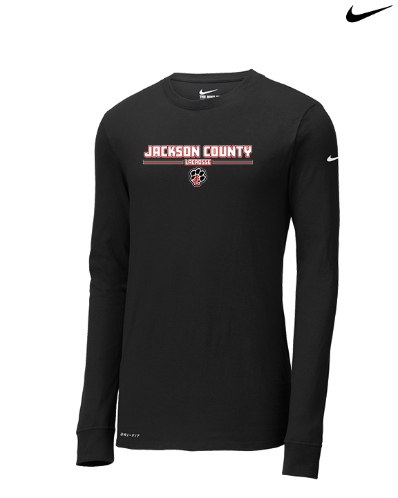 Jackson County HS Boys Lacrosse Keen - Mens Nike Longsleeve