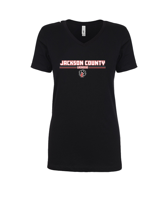 Jackson County HS Boys Lacrosse Keen - Womens Vneck