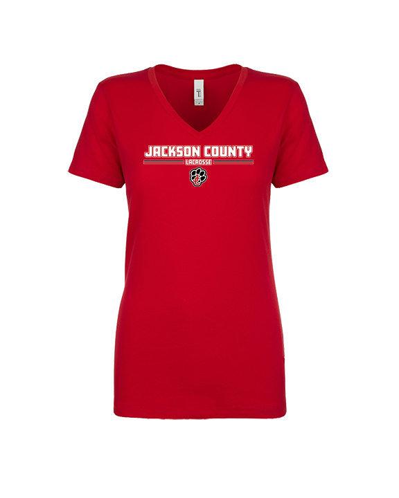 Jackson County HS Boys Lacrosse Keen - Womens Vneck