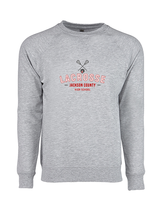 Jackson County HS Boys Lacrosse Short - Crewneck Sweatshirt
