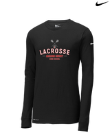 Jackson County HS Boys Lacrosse Short - Mens Nike Longsleeve