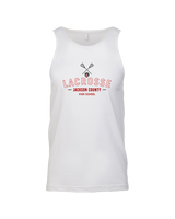 Jackson County HS Boys Lacrosse Short - Tank Top