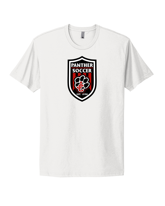 Jackson County HS Soccer Emblem - Mens Select Cotton T-Shirt