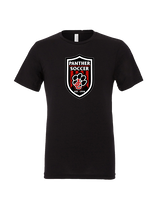 Jackson County HS Soccer Emblem - Tri-Blend Shirt