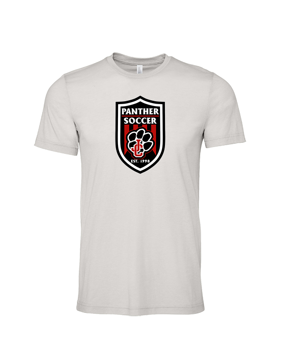 Jackson County HS Soccer Emblem - Tri-Blend Shirt