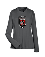 Jackson County HS Soccer Emblem - Womens Performance Longsleeve