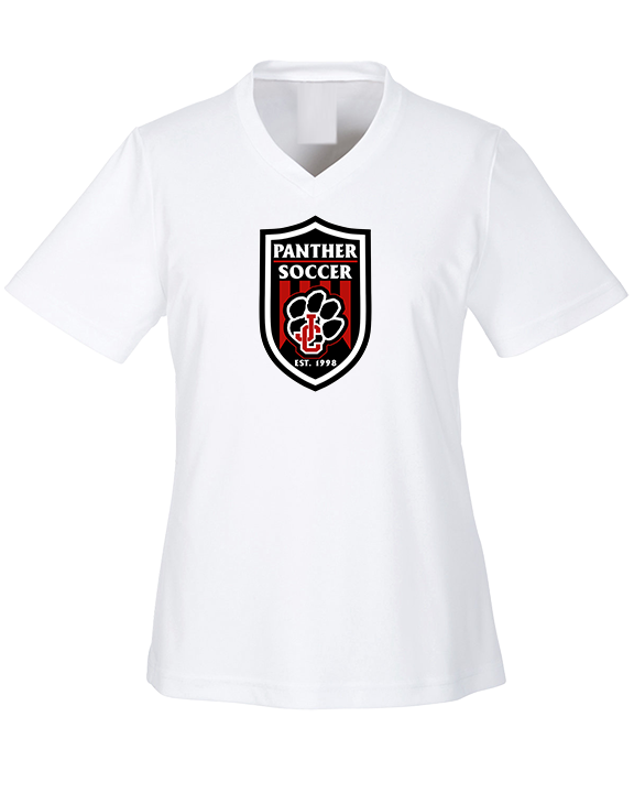 Jackson County HS Soccer Emblem - Womens Performance Shirt
