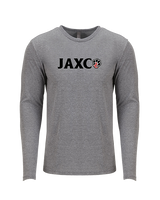 Jackson County HS Soccer JAXC - Tri-Blend Long Sleeve
