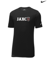Jackson County HS Soccer JAXC Emblem - Mens Nike Cotton Poly Tee