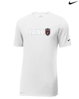 Jackson County HS Soccer JAXC Emblem - Mens Nike Cotton Poly Tee