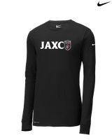 Jackson County HS Soccer JAXC Emblem - Mens Nike Longsleeve