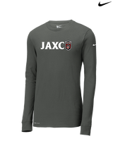 Jackson County HS Soccer JAXC Emblem - Mens Nike Longsleeve