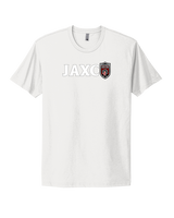 Jackson County HS Soccer JAXC Emblem - Mens Select Cotton T-Shirt