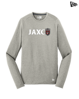 Jackson County HS Soccer JAXC Emblem - New Era Performance Long Sleeve