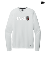 Jackson County HS Soccer JAXC Emblem - New Era Performance Long Sleeve