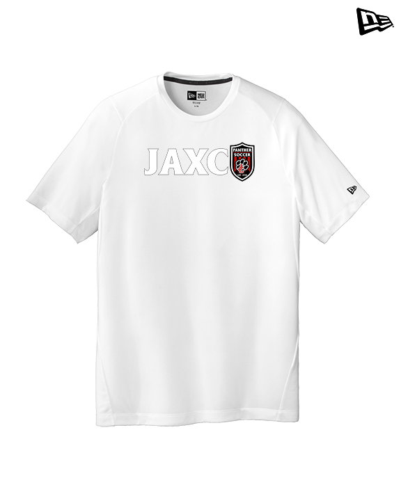 Jackson County HS Soccer JAXC Emblem - New Era Performance Shirt